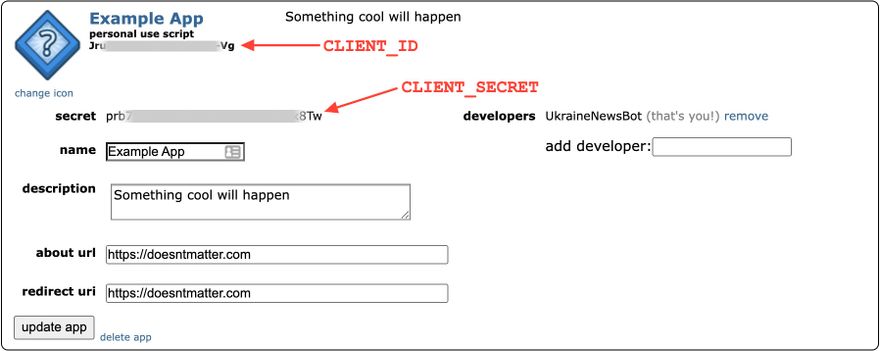 Reddit secrets to keep track of
